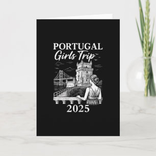 Portugal Mädchen Reise 2025 Stadt Reise Urlaub 1 Karte
