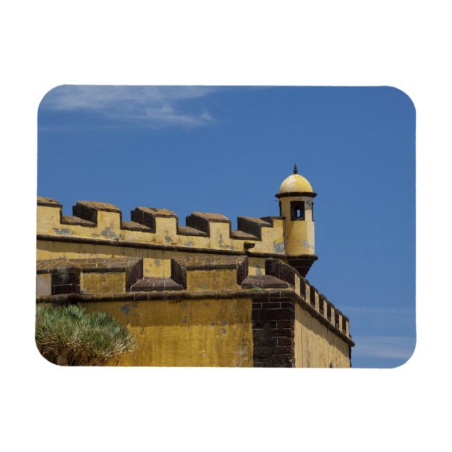 Portugal, Madeira, Funchal. Historisch Magnet (Horizontal)