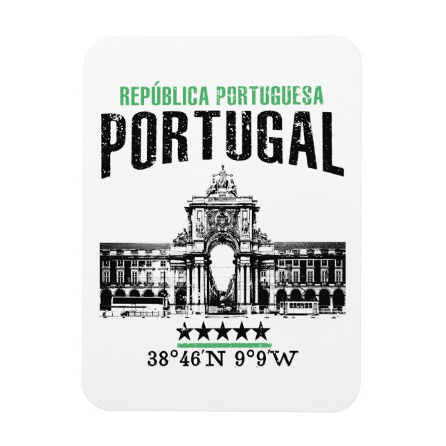 Portugal Magnet (Vertikal)