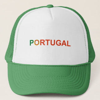 Portugal National Pride Typography - Portuguese He Truckerkappe