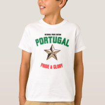 Portugal Nationalstolz Edition Kinder T-Shirt