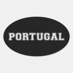 Portugal Ovaler Aufkleber