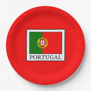 Portugal Pappteller
