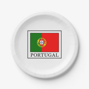 Portugal Pappteller