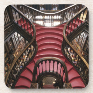 Portugal, Porto (Porto). Treppe im historischen Untersetzer