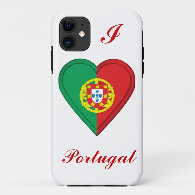 Portugal-Portugiese-Flagge Case-Mate iPhone Hülle (Rückseite)