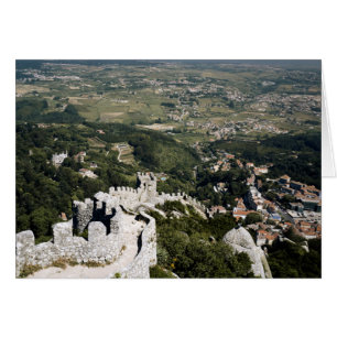 Portugal, province de Lisbonne, Sintra, vue depuis