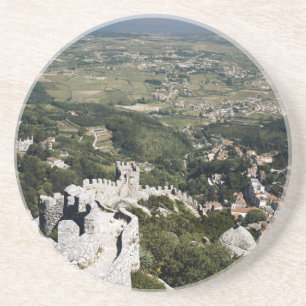 Portugal, Provinz Lissabon, Sintra, Blick von Getränkeuntersetzer