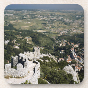 Portugal, Provinz Lissabon, Sintra, Blick von Getränkeuntersetzer