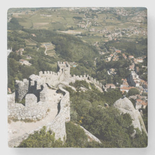Portugal, Provinz Lissabon, Sintra, Blick von Steinuntersetzer