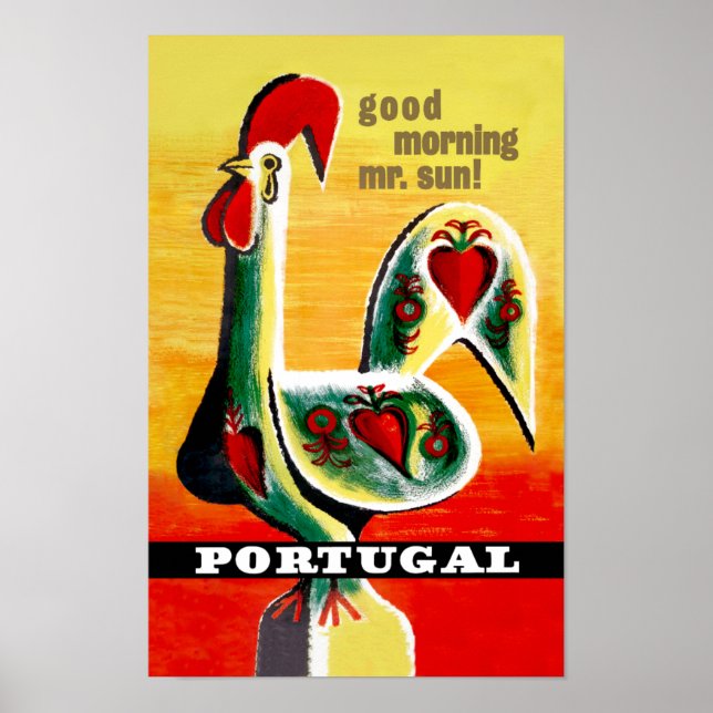 Portugal Reiseplakat Poster (Vorne)