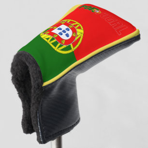Portugal: Rotes grünes Wappen-Siegel Golf Headcover