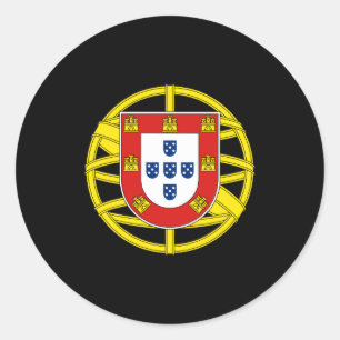 Portugal Runder Aufkleber