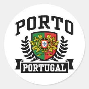 Portugal Runder Aufkleber