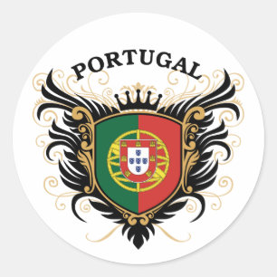 Portugal Runder Aufkleber