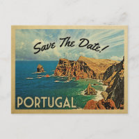 Portugal Save the Date Portugiesisch