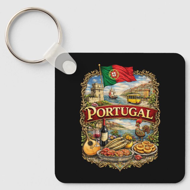Portugal Schlüsselanhänger (Vorderseite)