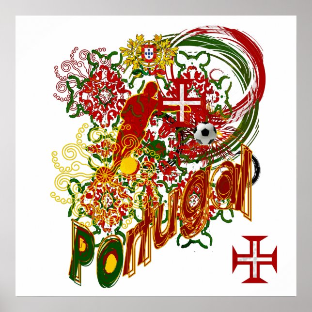 Portugal - Selecção Protuguesa Impressão Poster (Vorne)