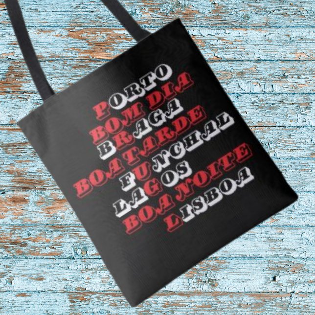 Portugal Shopping Bag Tasche. Guten Morgen Tasche (Von Creator hochgeladen)