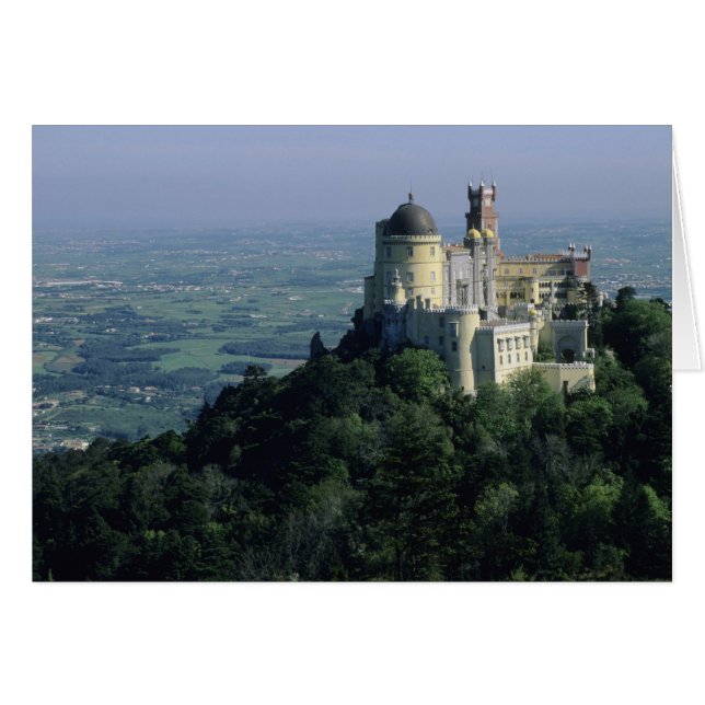 Portugal, Sintra, Pena Palace, auf der Serra da (Vorderseite (Horizontal))