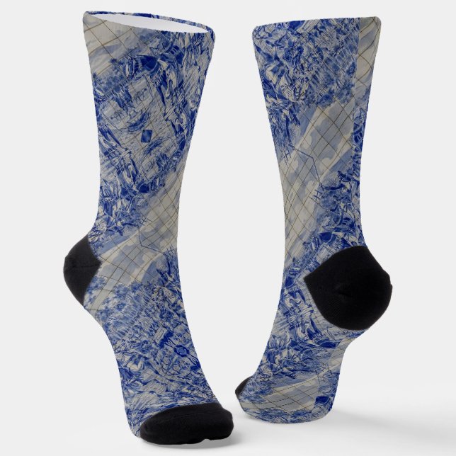 Portugal Socken (Gewinkelt)