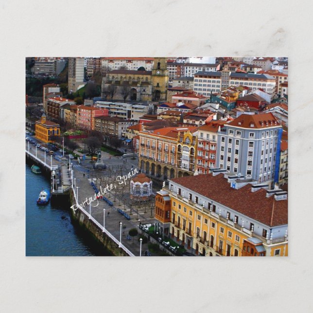 Portugal, Spanien Postkarte (Vorderseite)