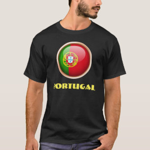 PORTUGAL Special Anpassbares Schwarz T-Shirt