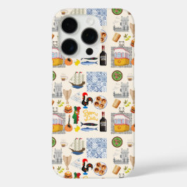 Portugal Symbole für Reisende iPhone 16 Pro Hülle