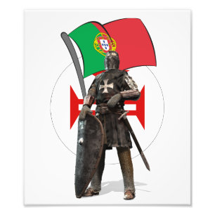 Portugal Templer Fotodruck