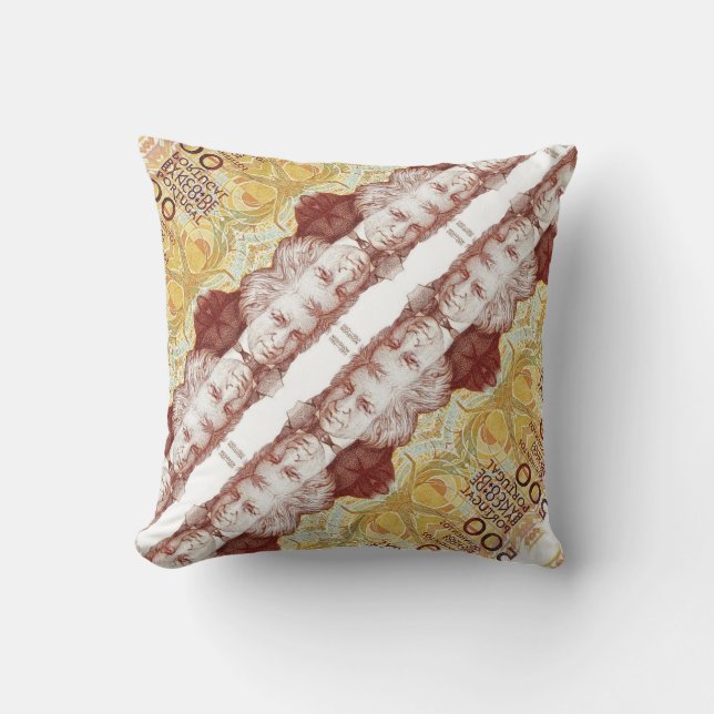 Portugal Throw Kissen (Vorderseite)