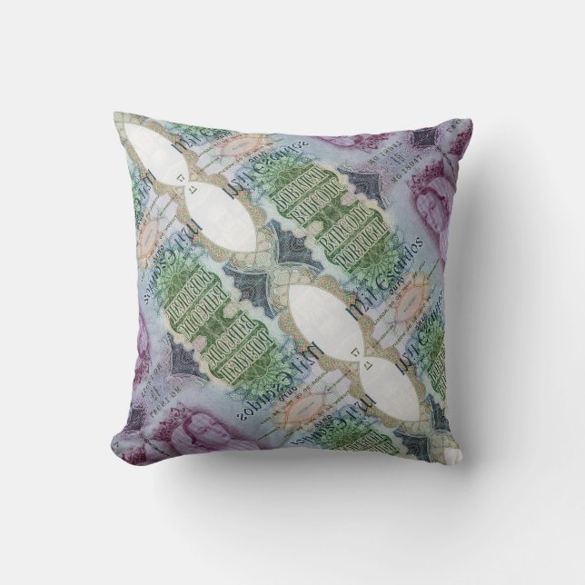 Portugal Throw Kissen (Vorderseite)