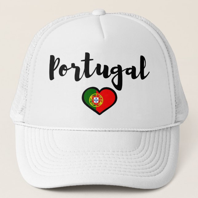 Portugal Truckerkappe (Vorderseite)