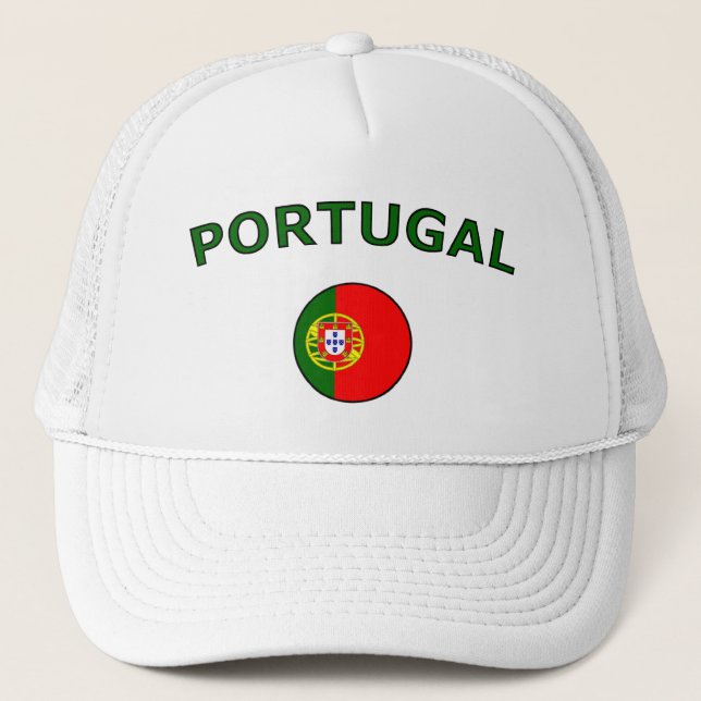 Portugal Truckerkappe (Vorderseite)