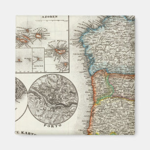 Portugal und Kap Verde Magnet