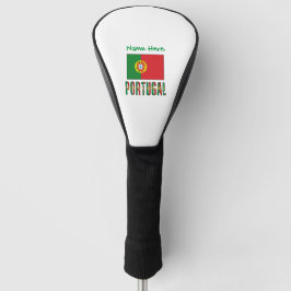 Portugal und Portugal - "grüne" Flagge Golf Headcover