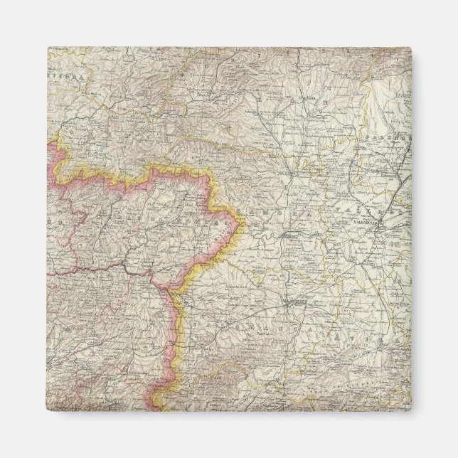 Portugal und Spanien Magnet (Vorne)