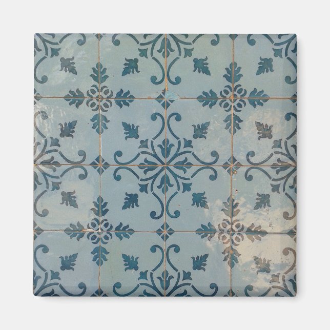 Portugal - Vintage Mosaike Magnet (Vorne)