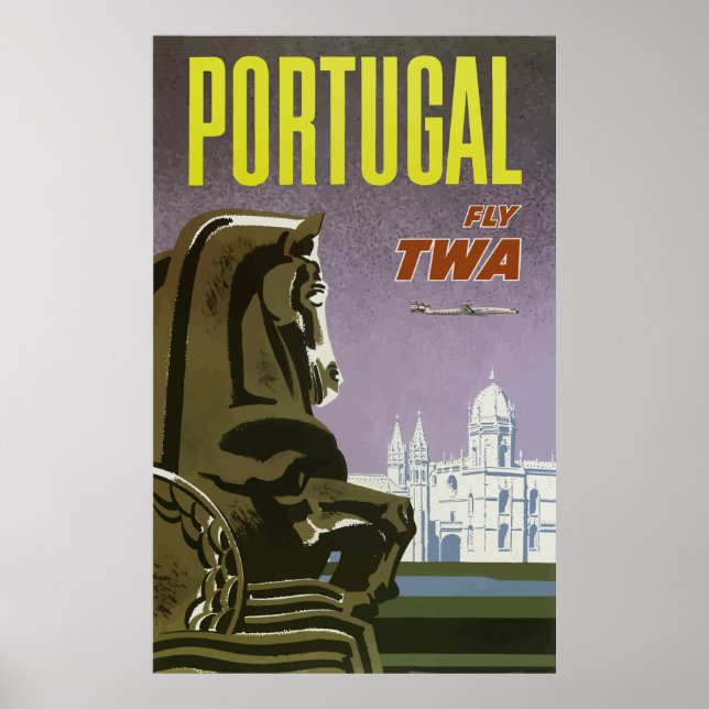 Portugal - Vintage Travel Poster (Vorne)