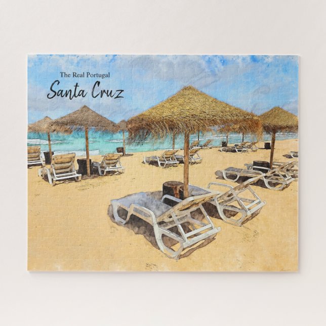 Portugal von Santa Cruz Palapa (Horizontal)