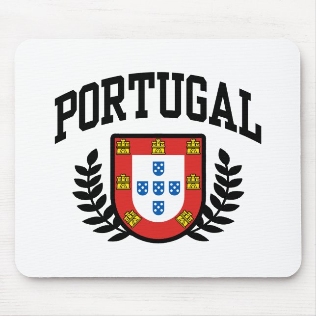 Portugal-Wappen Mousepad (Vorne)