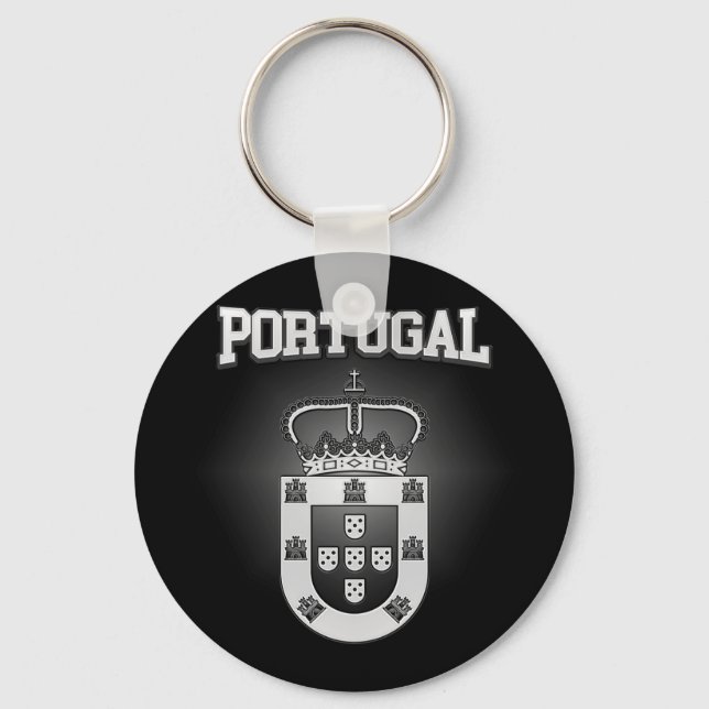 Portugal-Wappen Schlüsselanhänger (Vorderseite)