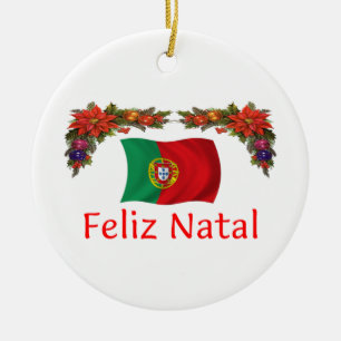 Portugal-Weihnachten Keramikornament