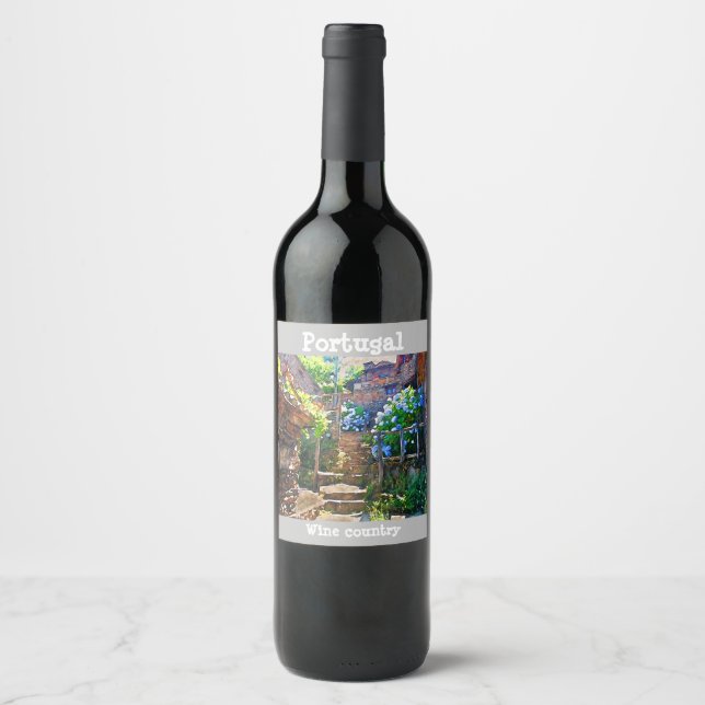 Portugal Weinetikett (Vorderseite)