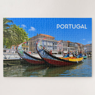 Portugal: Zwei Kanalboote, Aveiro