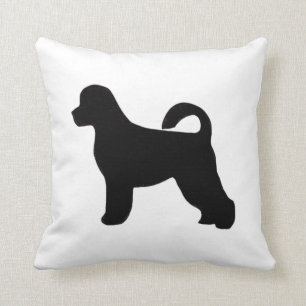 portugese Wasserhund silhouette.png Kissen