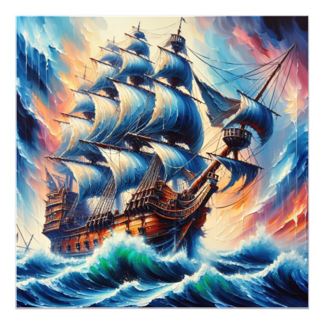 PORTUGIESE GALLEON FOTODRUCK (Vorne)