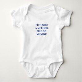 Portugiese "Mãe" Babybodysuit Baby Strampler
