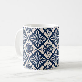 Portugiesisch Azulejo Blue und White Kaffeetasse