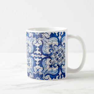 Portugiesisch Azulejo Glazed Tiles Kaffeetasse