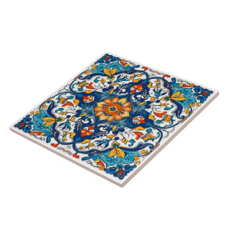 Portugiesisch Azulejo Keramik Tile. Fliese
